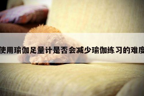 使用瑜伽足量计是否会减少瑜伽练习的难度