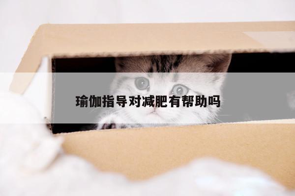 瑜伽指导对减肥有帮助吗