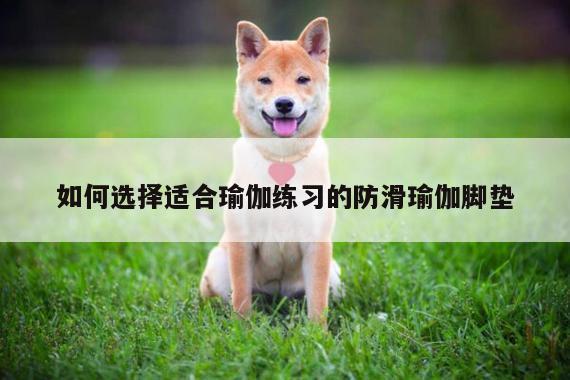 如何选择适合瑜伽练习的防滑瑜伽脚垫